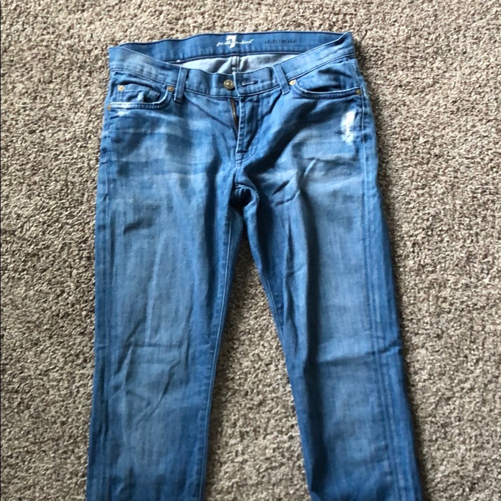 7 for All Mankind- Roxanne classic skinny jeans